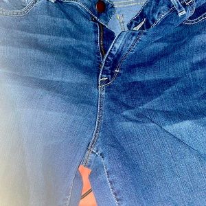 Pants with small rips